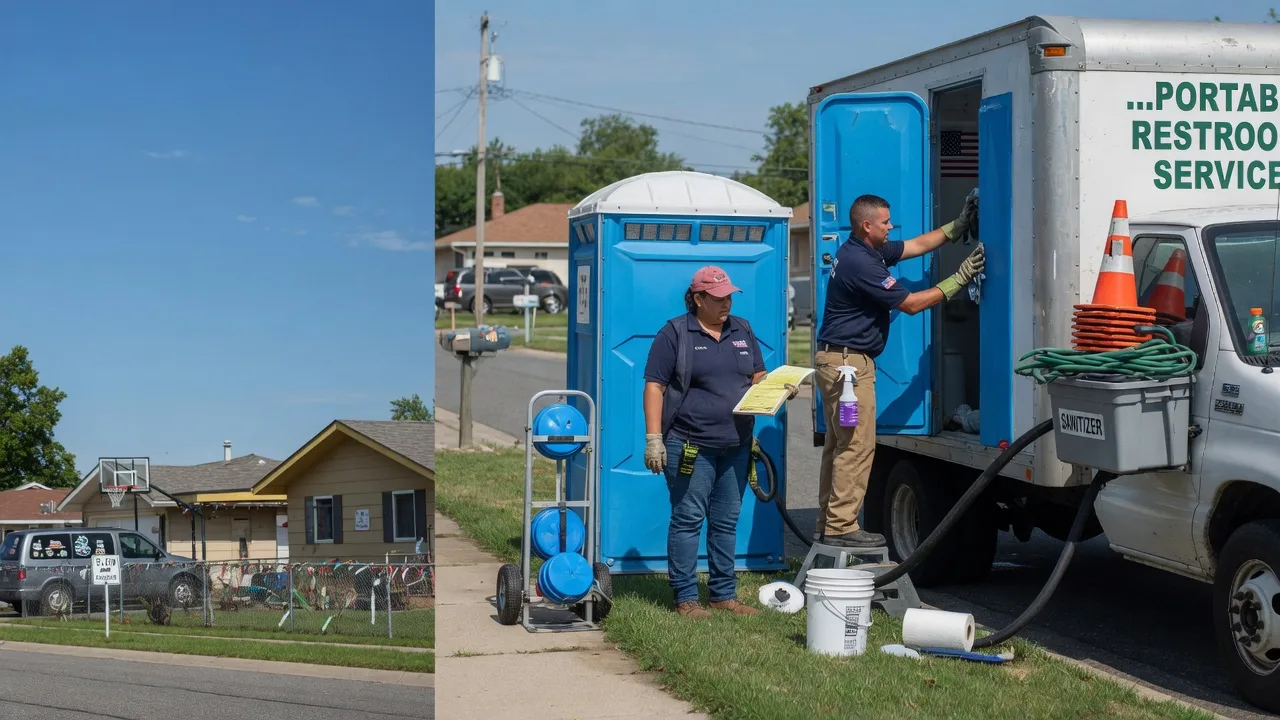 Portable Toilet Rental in Hamburg, IL near me